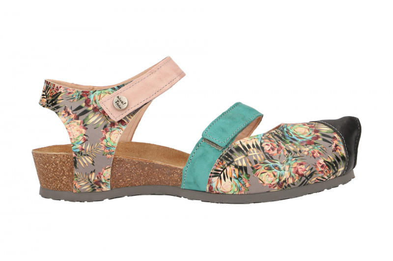 Think Kessy Sandale bunt Blumen Muster