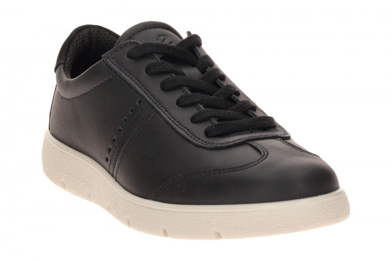 Ecco Bella 2 Schuhe Sneaker schwarz matt Glattleder 239363