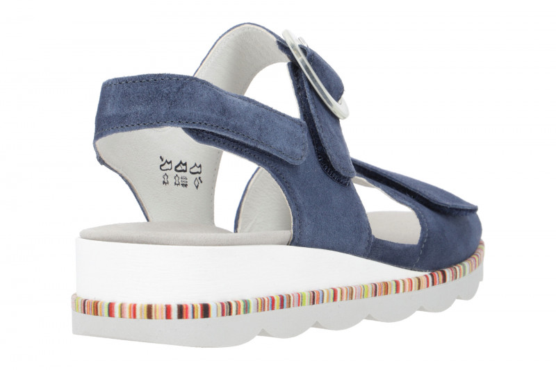 Waldläufer Nelly Sandale blau jeans 650002