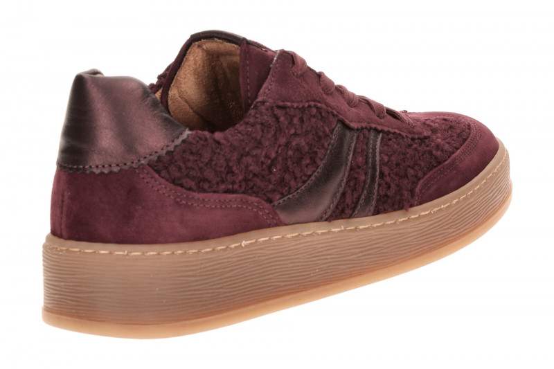 Gabor comfort Sneaker Schuhe rot berry Wolle 6018