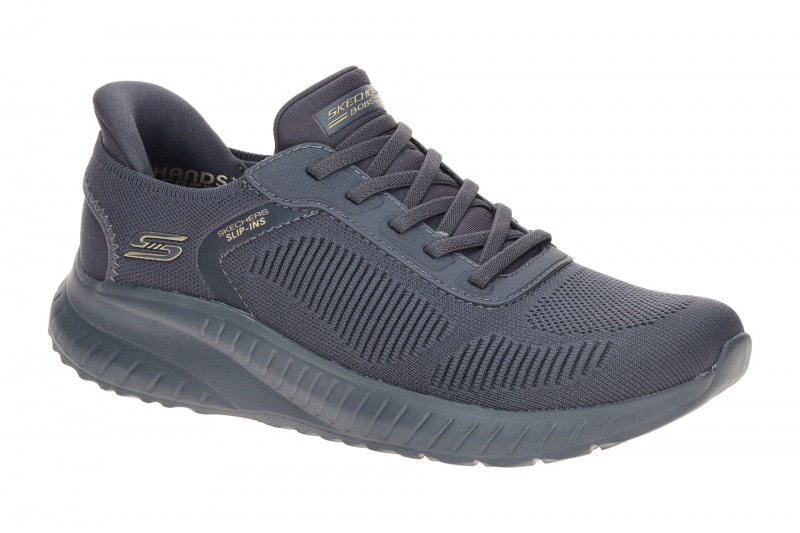 Skechers Bobs Squad Chaos Schuhe blau navy SLIP-INS 117497