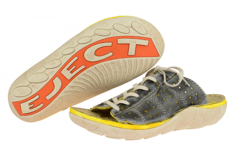 Eject Fixe Herren Pantolette grau