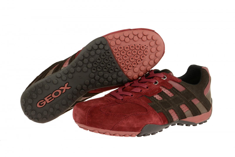 Geox Snake Schuhe dunkelrot U4207K 022EK C7J6T