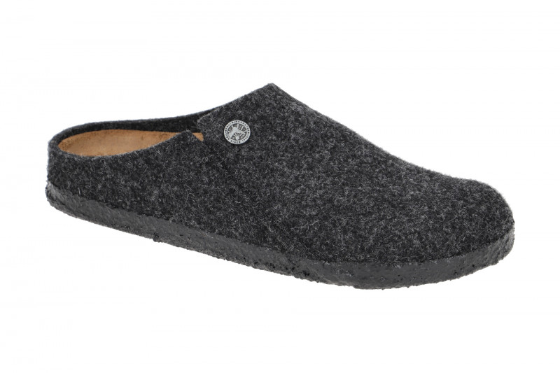 Birkenstock Zermatt Rivet Clogs Pantoletten grau Schmal 1014932
