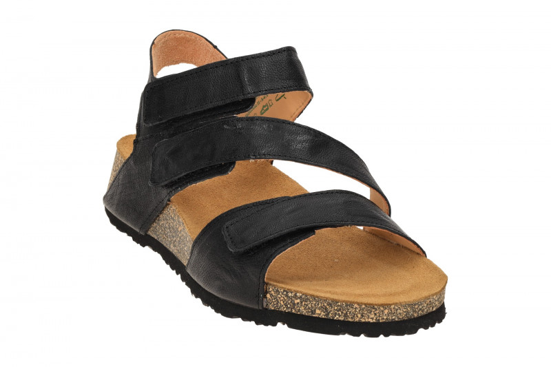 Think Koak Sandale schwarz Klett 347