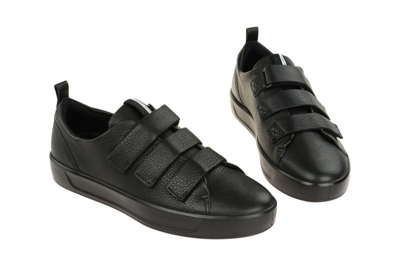 Ecco Klett Schuhe SOFT 8 schwarz