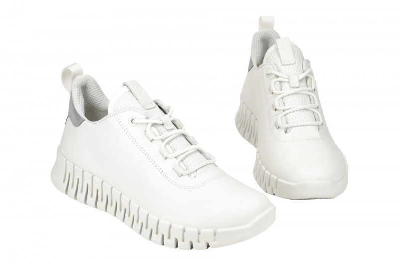 Ecco Gruuv Schuhe weiß Damen Sneakers 218203