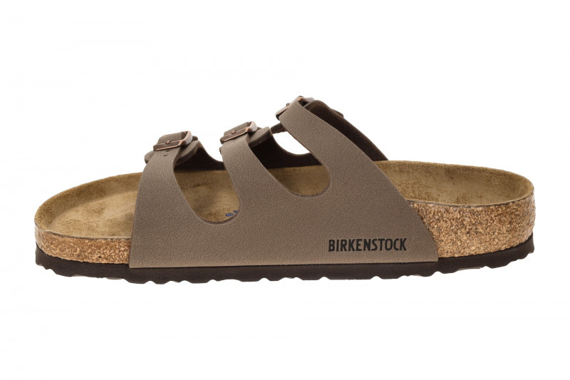 Birkenstock Florida Pantolette braun Normal-Weit 53881