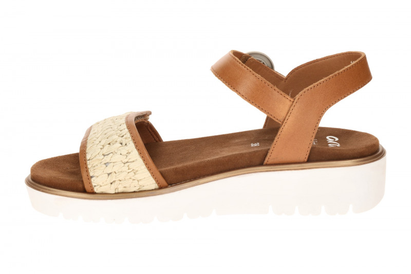 ara Bilbao Sandale braun Nappa Bast 12-33519