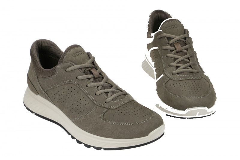 Ecco Exostride Schuhe grau dark-clay 835314
