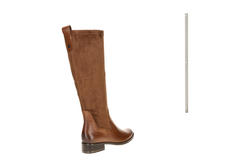 Caprice Lang Schaftstiefel braun cognac Stretch 25514
