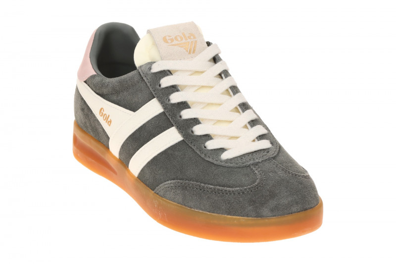 Gola Cyclone Schuhe Sneakers grau weiß Damen CLB762