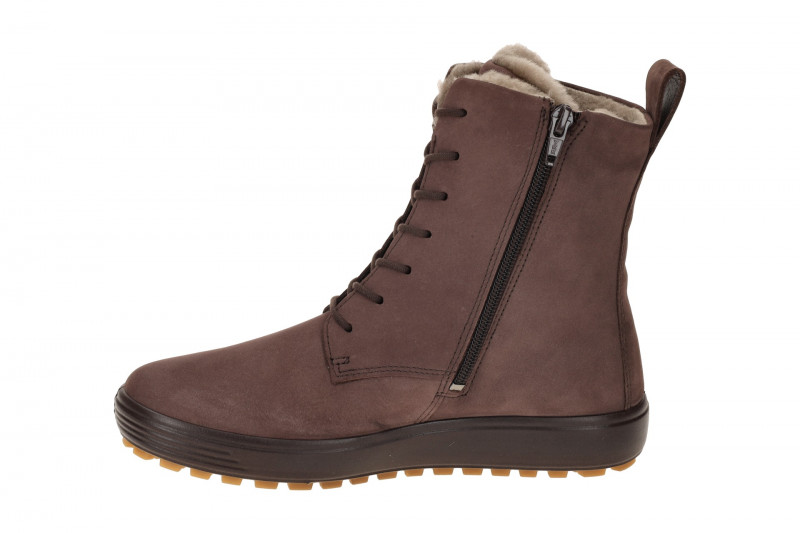 Ecco SOFT 7 Tred Stiefel rot garnet Damen Warmfutter