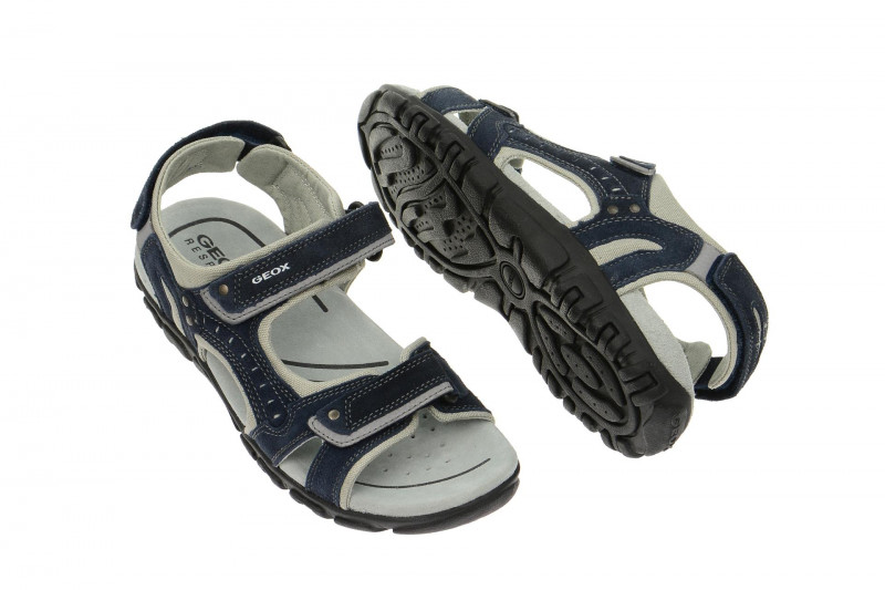 Geox Sandale Strada blau grau U5224A