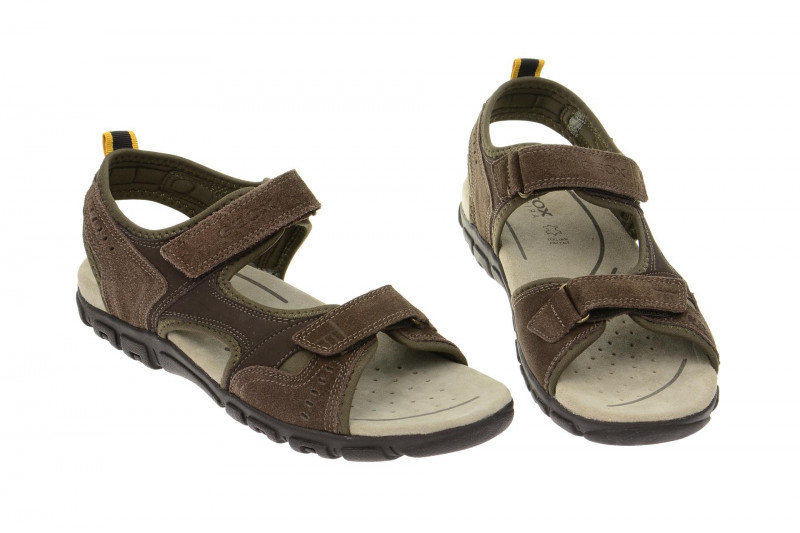 Geox Sandal Strada Sandale braun U4224A