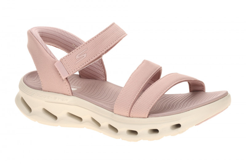 Skechers Sandalen Go Walk Gliede Step rosa Slip-Ins 141269