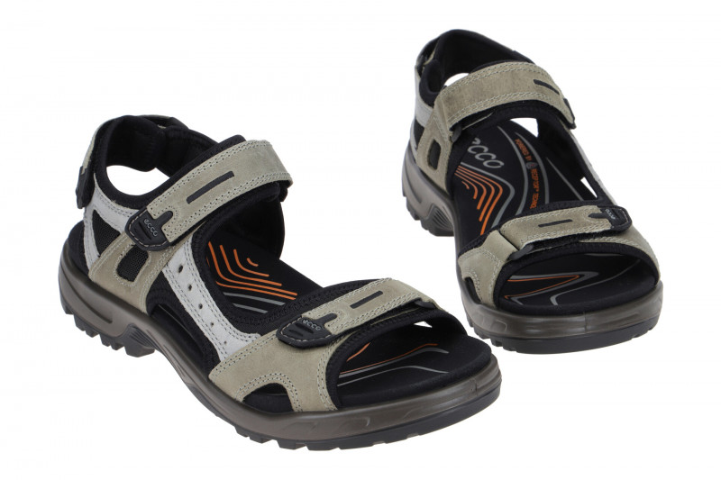 Ecco Offroad Herren Sandale grau grün vetiver