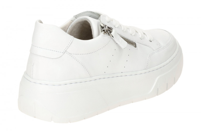Gabor Schuhe Plateau Sneakers weiß Nappa 73.220.21