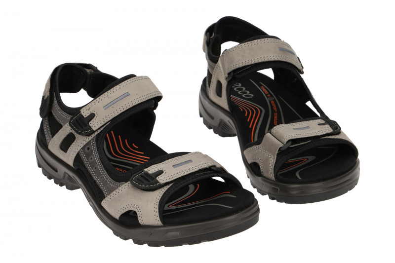 Ecco Offroad Herren Sandale grau