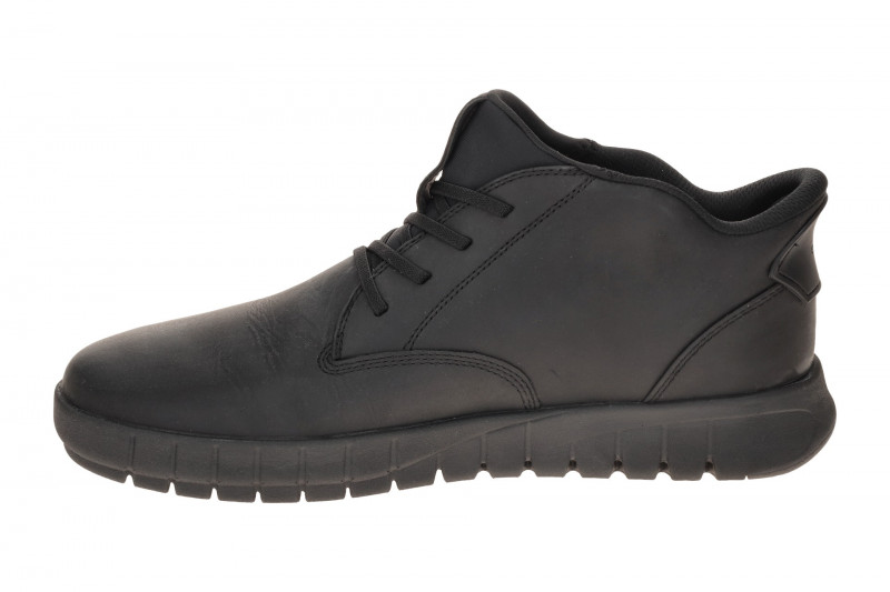 Geox Flextride Mid Sneaker Slipper schwarz FASTin U56MAB