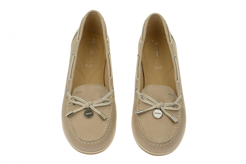 Geox Yuki Schuhe Mokassin beige - D3255A 00043 C6738