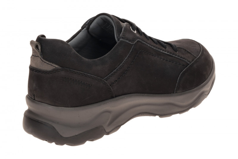 Waldläufer Max Schuhe schwarz Nubuck H-Weite