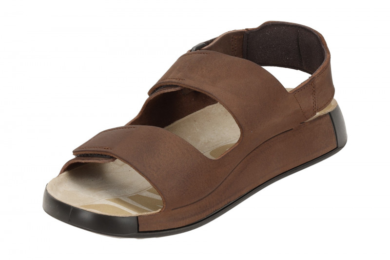 Ecco Cozmo Herren Sandale braun Klett 500944
