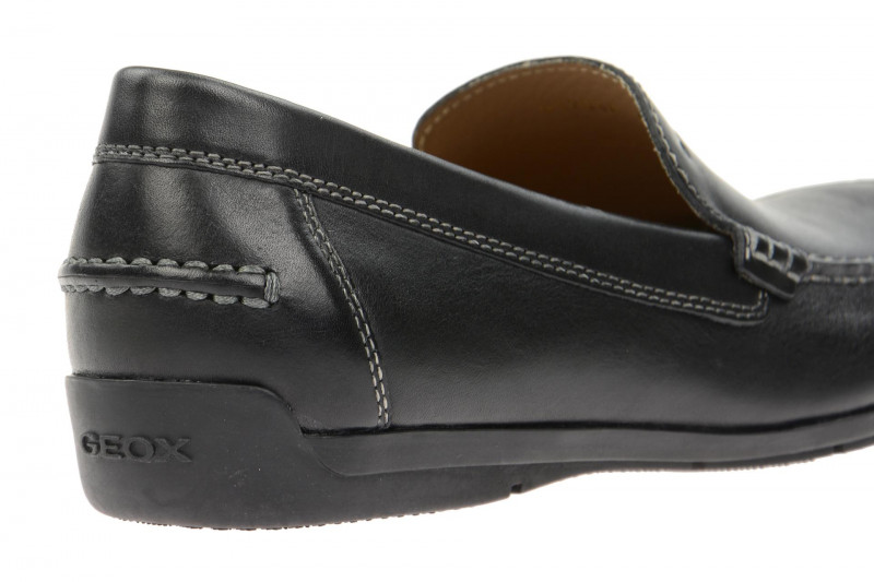 Geox Siron Schuhe Mokassin schwarz