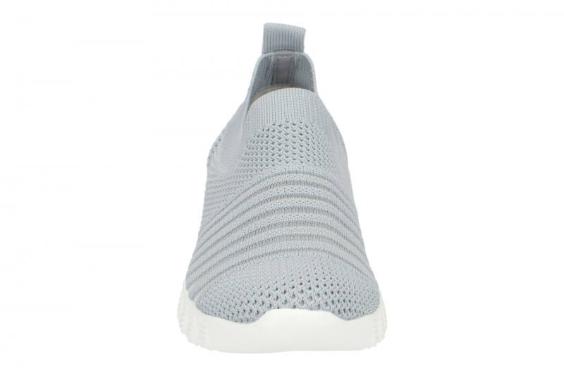 Bernie Mev Wylie Schuhe Slipper hellgrau vegan