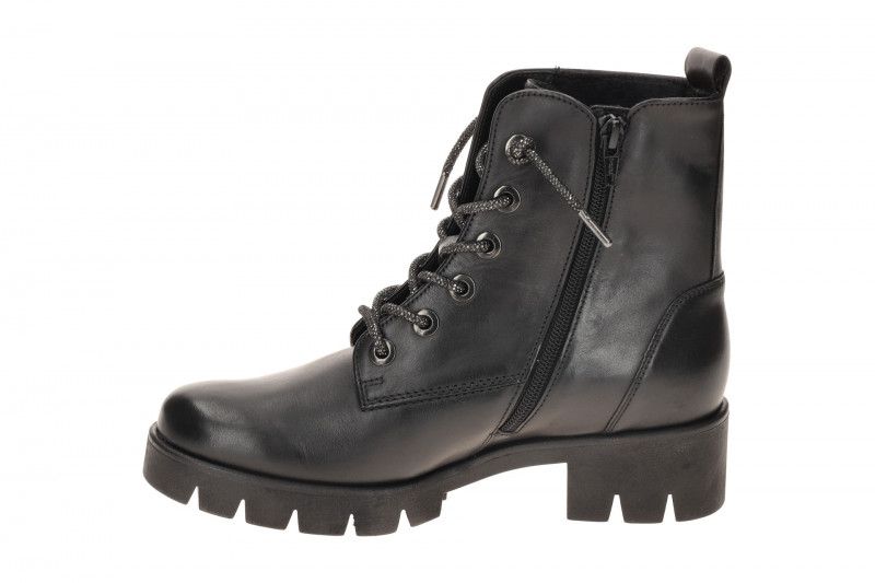 Gabor Stiefelette schwarz Strass-Senkel 71.711.37