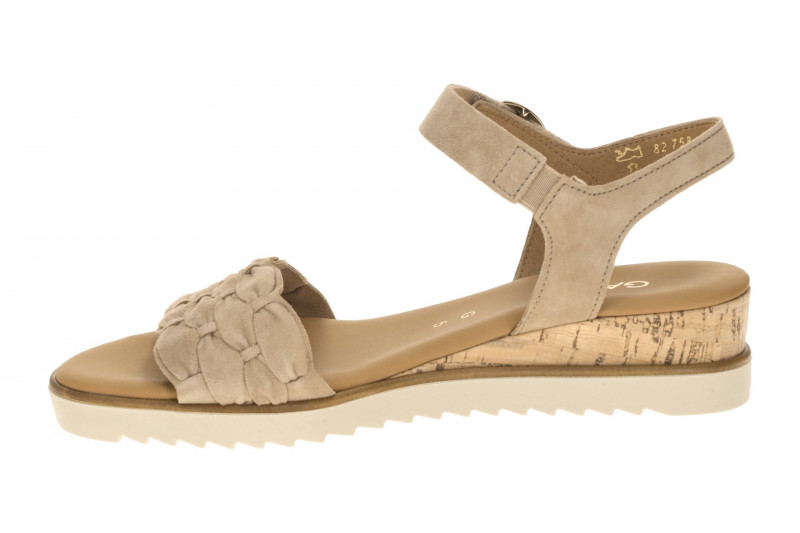 Gabor Keil Sandale sand beige Velour 82.758.30