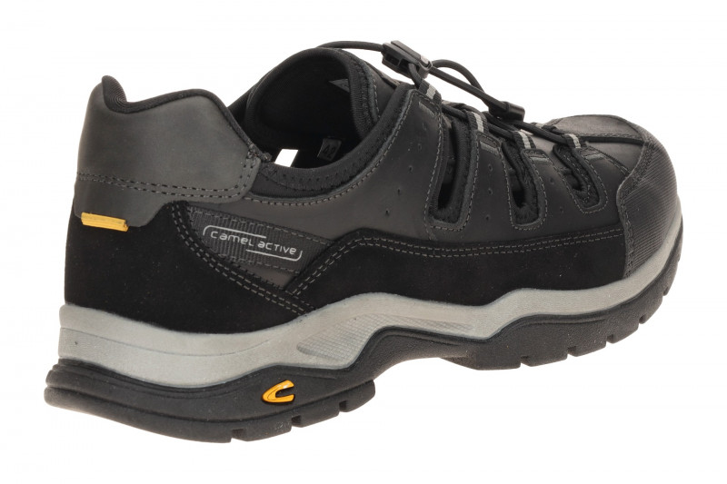 camel active Bud Two Sommer Schuhe schwarz 57BTA08