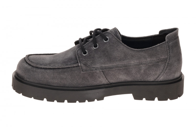 Birkenstock Highwood Moc Schuhe grau Mokassin Normal-Weit 1032701
