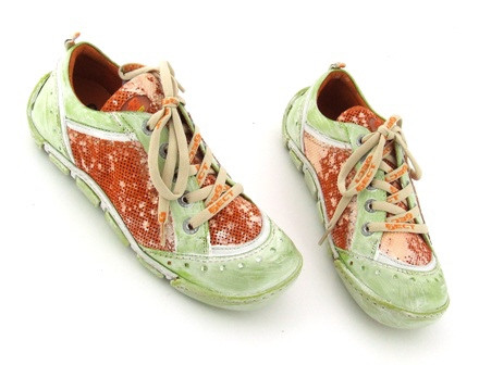 Eject Flight Limao E-11046 Schuhe grün orange