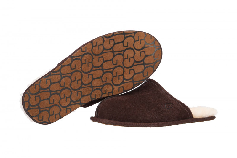 UGG Scuff Herren Hausschuhe braun espresso