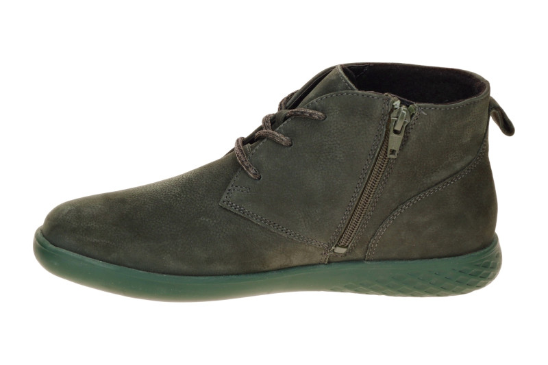 Waldläufer Cloe Stiefeletten grün olive H-Weite Nubuck 947801