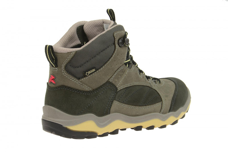 Ecco Ulterra GTX Stiefel grau gelb Boots