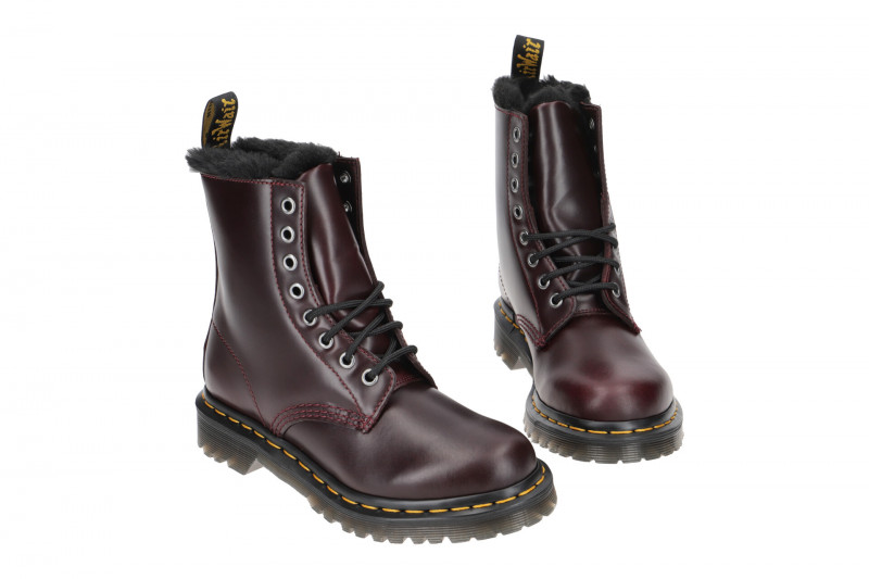 Dr Martens Serena Stiefelette dunkelrot Warmfutter 1460