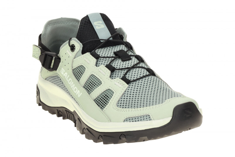 Salomon Techamphibian 5 Schuhe hellgrün Damen 491107