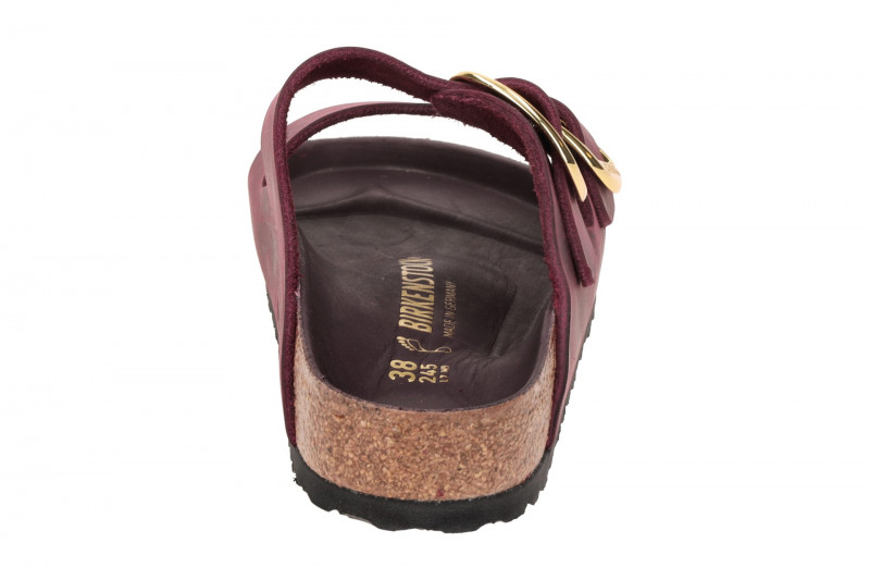 Birkenstock Arizona Big Buckle Pantolette rot zinfandel Normal-Weit