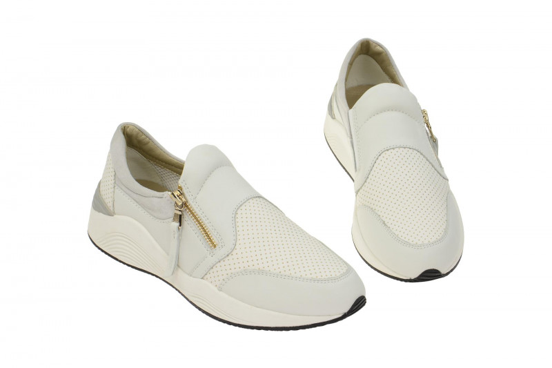 Geox Respira Omaya A Slippers weiß Damenschuhe 2018