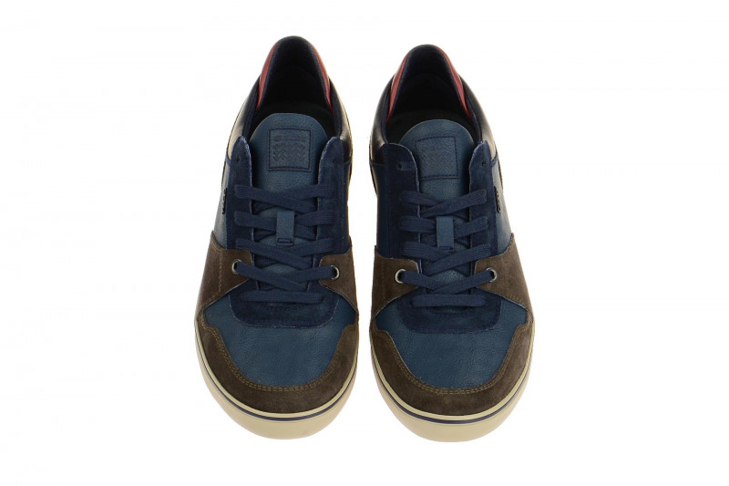 Geox Box Schuhe blau braun U74R3A