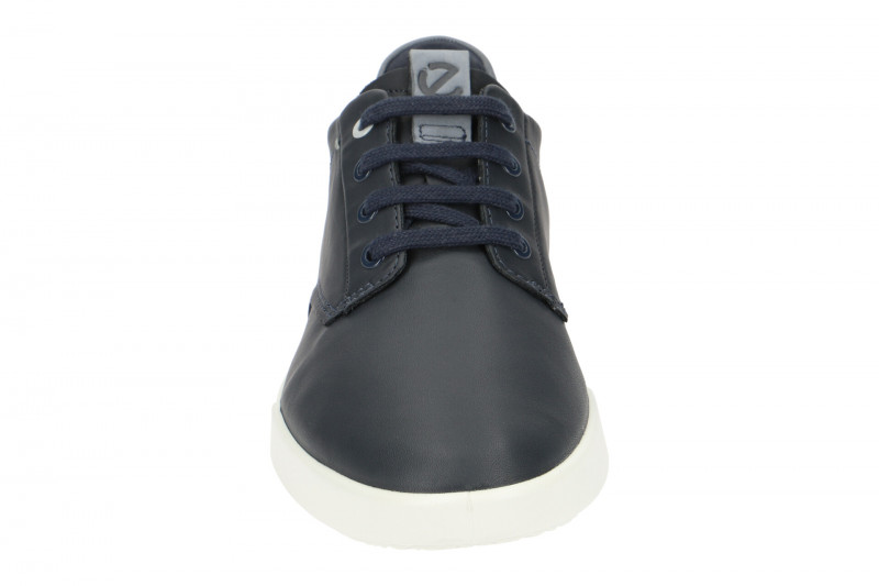 Ecco Collin Schnür Schuhe blau weiß