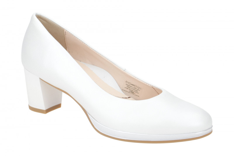 ARA Orly Pumps weiß offwhite Perlglanz 12-13444