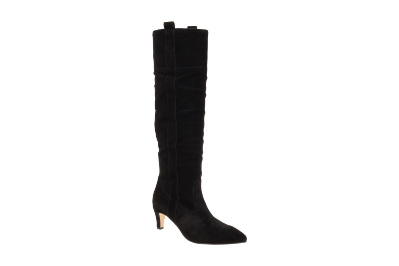 Gabor Langschaft Stiefel schwarz Schaftweite M gerafft 8017.02.001