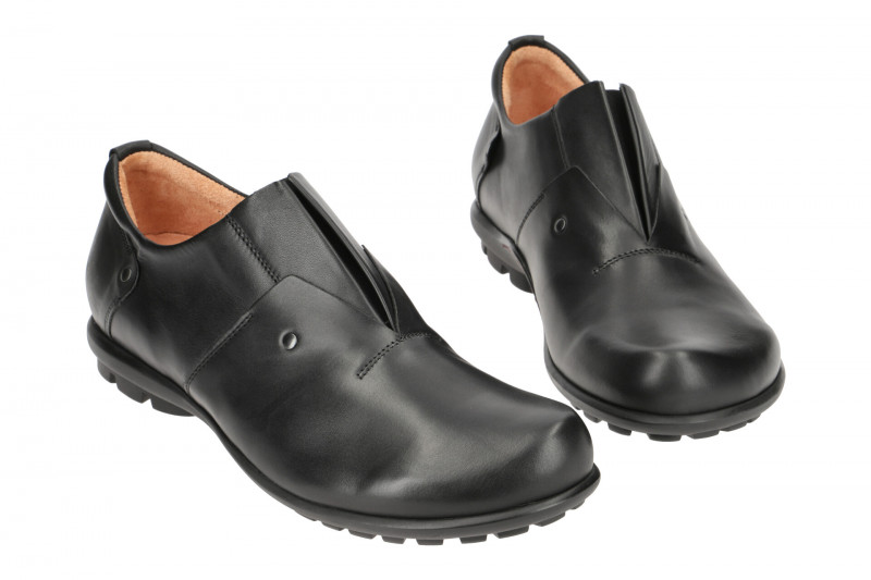 Think Kong Slipper Schuhe schwarz Nappa 650