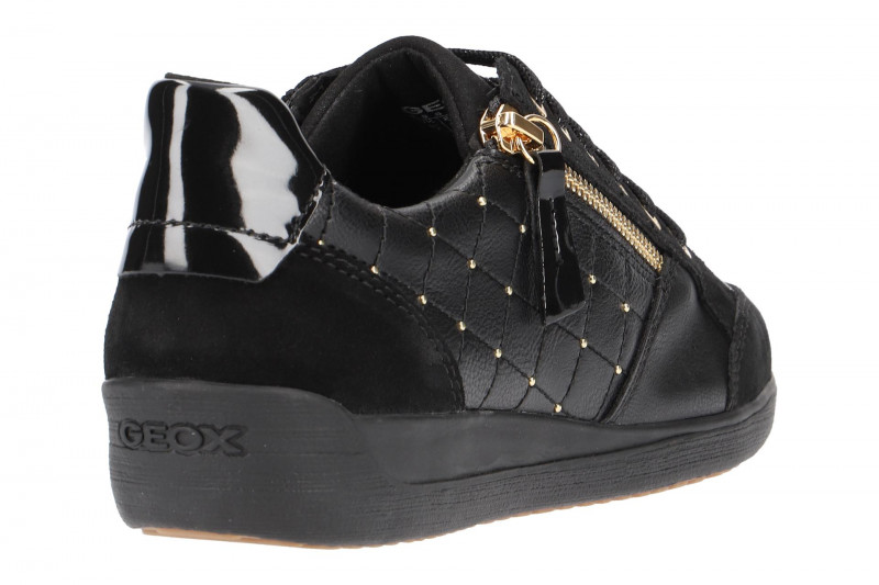 Geox Myria Schuhe schwarz gold