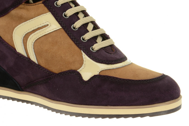Geox Illusion Schuhe lila braun D2454A