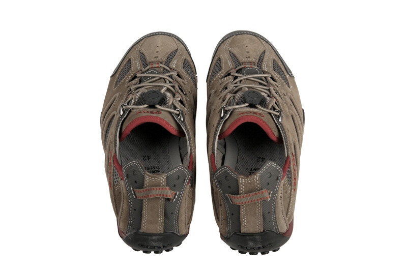 Geox Snake Y Schuhe in beige dk rot U0107Y