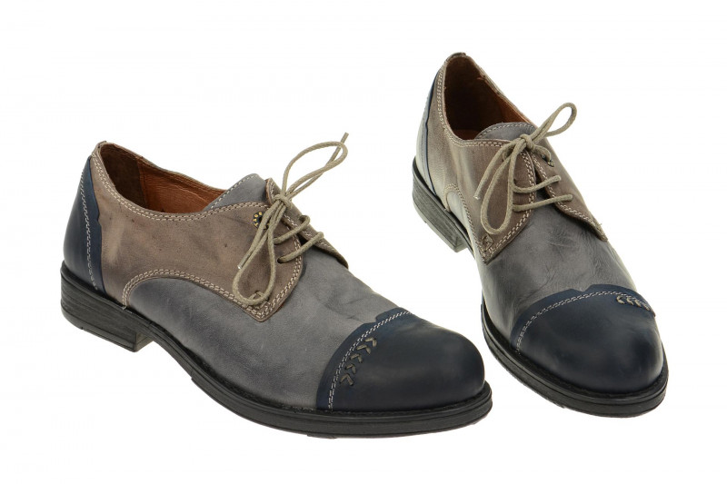 Bello Schuhe blau grau mix HE57
